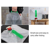 20L Folding Water Bag Portable Emergency Water Container with Double Handles Travelling Easy Carrying Folding Bucket