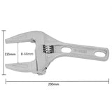 Adjustable Wrench 8-68mm Multi-function Large Open Wrench Universal Shifter Spanner Repair Tool Key Nut Wrench Hand Tools