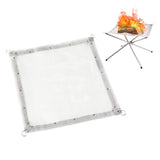Folding Outdoor Campfire Frame Rack Grill Portable Barbecue Stove Stainless Steel Heating Mesh Fire Pit for Camping