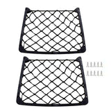 Universal Car Back Rear Trunk Organizer Net Mesh Seat Storage Bag Pocket Auto Organizer Interior Parts Accessories