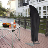 Waterproof Oxford Cloth Outdoor Banana Umbrella Cover Garden Patio Cantilever Parasol Rain Cover Sunshade Umbrella Dust Cover