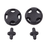 1 Set Bow Rubber Shock Absorber Recurve Bow String Sliencer Outdoor Accessories for Adults Holiday Party Present