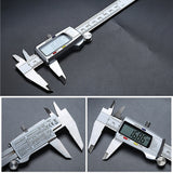150mm Digital Vernier Caliper 6 inch Digital Caliper Pachometer Micrometer Measuring Instruments Stainless Steel Measuring Tools