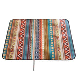 Outdoor Camping Mat Fashion Ethnic Style Thickened Portable Moisture-proof Mat for Family Picnic Beach Child Playing Pad