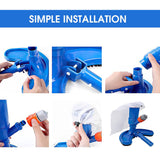 1 Set Swimming Pool Vacuum Cleaner Vac Suction Head Pool Fountain Vacuum Brush Pond Fountain Spa Floating Objects Cleaning Tools
