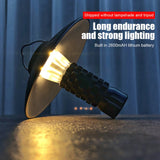 USB Rechargeable LED Camping Lamp Multifunctional Lanterns Flashlight 3 Modes Portable Outdoor Tent Hanging Emergency Lights
