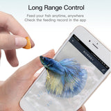 Automatic Fish Feeder for Aquarium WiFi Remote Intelligent Control Fish Feeder Fish Tank Auto Feeding Fish Food Dispenser