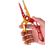 Fishing Pliers Scissor Braid Line Lure Cutter Hook Remover Fishing Tackle Tool Cutting Fish Use Tongs Multi-function Scissor