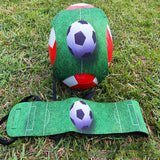Football Kick Trainer Equipment Adjustable Soccer Ball Training Juggle Bags Solo Practice Auxiliary Circling Belt