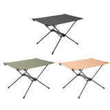 Foldable Camping Table-Portable Compact Roll Up Table Ultralight Hiking Climbing Picnic Folding Tables