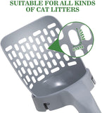 2 in 1 Cat Litter Shovel Set Detachable Pet Litter Sifter Hollow Cat Feces Scoop Dog Sand Toilet Cleaning Pets Scooper