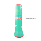 120cm Inflatable Boxing Bag Adult Children Boxing Punch Sandbag Training Target Stress Exercise for Kids Gifts