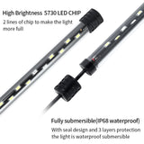 18-58cm Aquarium Light LED Waterproof Fish Tank Clip Light Underwater Lighting Submersible Lamp Plant Grow Lamp 90-260V