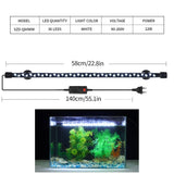 18-58cm Aquarium Light LED Waterproof Fish Tank Clip Light Underwater Lighting Submersible Lamp Plant Grow Lamp 90-260V
