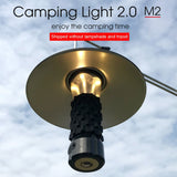 USB Rechargeable LED Camping Lamp Multifunctional Lanterns Flashlight 3 Modes Portable Outdoor Tent Hanging Emergency Lights