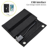 Portable 70W Solar Panel Folding Solar Energy Power Bank 5V 2A USB Output Waterproof Solar Battery Charger for Outdoor Phone