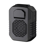 Waist Clip Fan Hands-Free Wearable Necklace Fan Belt Fan Emergency Power Bank for Sports Travel Camping handheld Air Conditioner