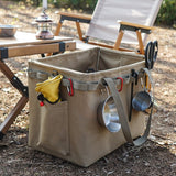Outdoor Tool Storage Bag Large Capacity Tools Pouch Sundry Box Handbag Organizer Household Folding Storage Case