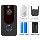 Smart IP 1080P Phone Door Bell Doorbell Camera For Apartments IR Alarm Wireless Security Intercom WIFI Video Door From EKEN V7