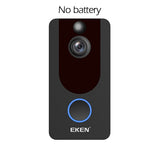 Smart IP 1080P Phone Door Bell Doorbell Camera For Apartments IR Alarm Wireless Security Intercom WIFI Video Door From EKEN V7