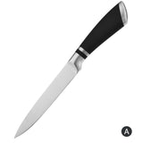 Upspirit 5 Japanese Kitchen Knife Stainless Steel Chef Slicing Paring Fruit Vegetable Fish Utility