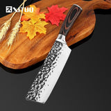 Xituo Kitchen Knife Chef 8 Inch Stainless Steel Knives Sushi Meat Santoku Japanese 7Cr17 440C High