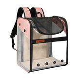 PVC Breathable Large Capacity Cat Carrying Space Capsule Cat Bag Portable Pet Dog Backpack Fold
