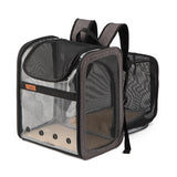 PVC Breathable Large Capacity Cat Carrying Space Capsule Cat Bag Portable Pet Dog Backpack Fold