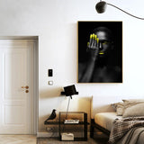 Hq Canvas Print Model Pop Art Painting African Woman Modern Products On Etsy