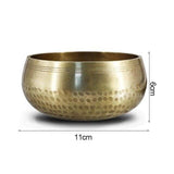 Nepalese Buddha Bowl Home Decoration Tibet Song Bowl Sound Therapy Yoga Meditation Bowl Chanting Bowl Kirin Veins Figurine Craft