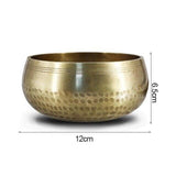 Nepalese Buddha Bowl Home Decoration Tibet Song Bowl Sound Therapy Yoga Meditation Bowl Chanting Bowl Kirin Veins Figurine Craft