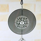 Dream Catcher Rotating Wind Chime Creative Personality Metal Wind Chime Bedroom Decoration Pendant Scandinavian Style Wind Chime