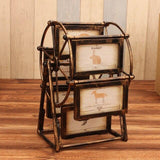 Bronze Ferris Wheel Photo Frame Album 5 inch Photo Wedding Photo Frame Creative Children Set Table Combination Personality Gifts