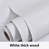 Wood Grain Home Decor Furniture Vinyl Wrap Waterproof Wall Sticker Self Adhesive Pvc Wallpaper
