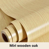Wood Grain Home Decor Furniture Vinyl Wrap Waterproof Wall Sticker Self Adhesive Pvc Wallpaper