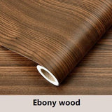 Wood Grain Home Decor Furniture Vinyl Wrap Waterproof Wall Sticker Self Adhesive Pvc Wallpaper