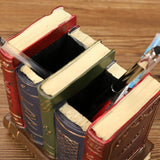 Retro Creative Desktop Craft Personality Multi-function Fake Book Pen Holder Ornament Home Office Decor Gift Furnishing Articles