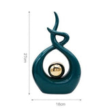 Modern Simple Design Home Decoration Crafts High Temperature Resistance Ceramic Decor Accessoreis Figurines Furnishing Ornaments