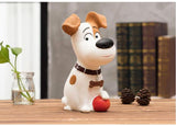 Funny Dog Piggy Bank Figurines Resin Coin Bank Money Boxes Home Decoration Accessories Miniature Model Kids Toys Save Money Gift