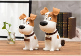 Funny Dog Piggy Bank Figurines Resin Coin Bank Money Boxes Home Decoration Accessories Miniature Model Kids Toys Save Money Gift