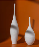 Simplicity Vases Handmade Art Zen Vases Home Decoration Crafts Luxury Bedside Restaurant Decoration Ceramic Flower Arrangement