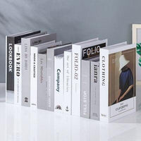 Simple Modern Nordic Style Fake Book Model Simulation Book Decoration Props Creative Living Room Bookcase Decoration Home Decor
