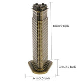 Home Decoration Metal Architecture Figurine World Famous Landmark Building Souvenir Statue Desktop Decor Birthday Gifts Crafts