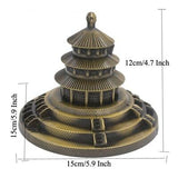 Home Decoration Metal Architecture Figurine World Famous Landmark Building Souvenir Statue Desktop Decor Birthday Gifts Crafts