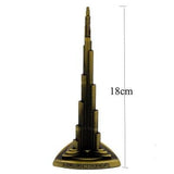 Home Decoration Metal Architecture Figurine World Famous Landmark Building Souvenir Statue Desktop Decor Birthday Gifts Crafts
