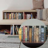 Antique Nostalgic Industrial Style Fake Book Simulation Book Model Home Decoration Prop Study Room Office Decor Ornaments Crafts