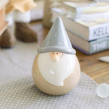 Ceramics Figurines Statue For Home Decor Accessories Smile Elk Sculpture Miniature Model Creative Crafts Present