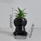 Desk Decoration Succulent Pots Flowerpots Miniature Model Home Decoration Ornaments Office Display Decoration Figurines