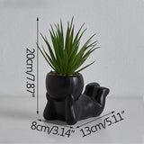 Desk Decoration Succulent Pots Flowerpots Miniature Model Home Decoration Ornaments Office Display Decoration Figurines