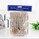 Mediterranean Ocean Style String Wall Hanging Fishing Net Home Decoration Figurines Subject Restaurant Decoration Accessories